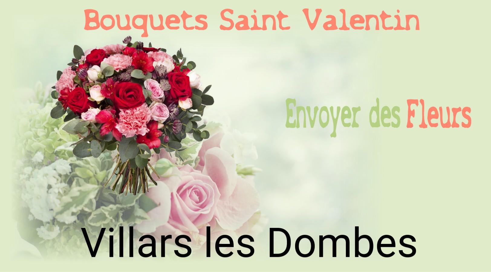 Roses de Saint-Valentin livrées à Villars-les-Dombes